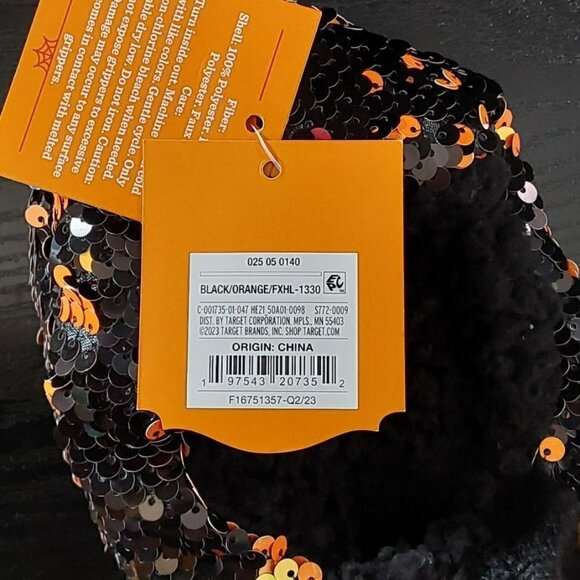 Set of 2 Faux Fur Pull-on Slipper Socks | Hyde & EEK! | S/M (5/7) - Picture 9 of 10